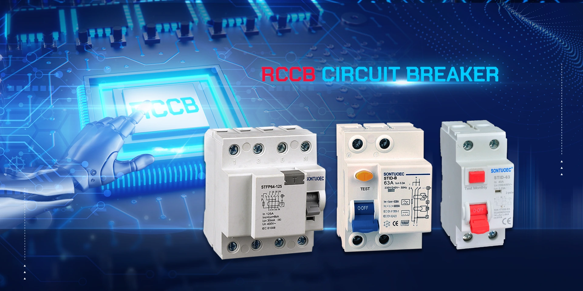 Nhà cung cấp bộ ngắt mạch hiện tại còn lại