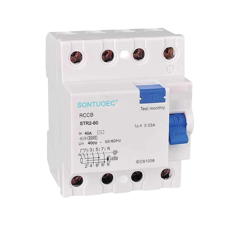 4P 63A /30MA RCD AC