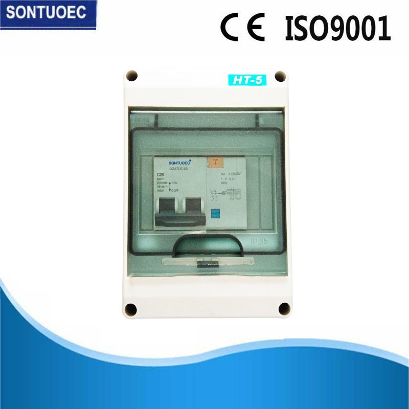 Bộ ngắt mạch kích thước ngoại hình thống nhất dòng Dz47le-63 RCBO