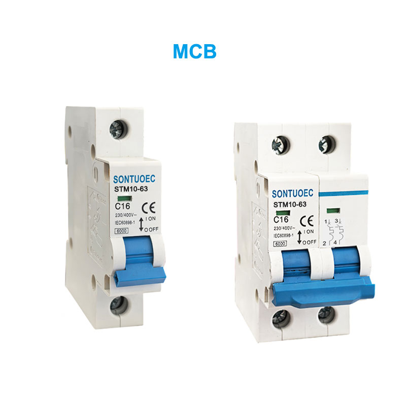 Bán trực tiếp tại nhà máy Bộ ngắt mạch thu nhỏ MCB Stm10-63 Series 6ka